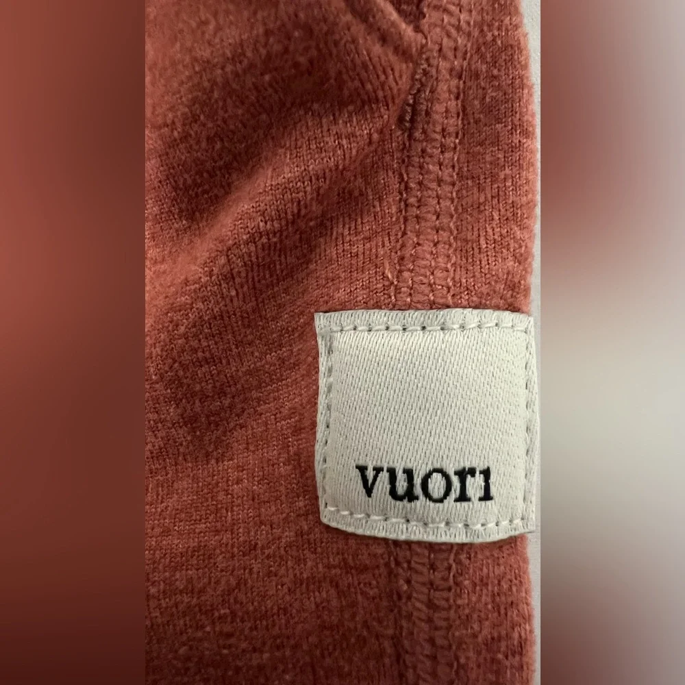 Vuori Performance Joggers XS Rust Orange Athleisure Lounge Sweatpants